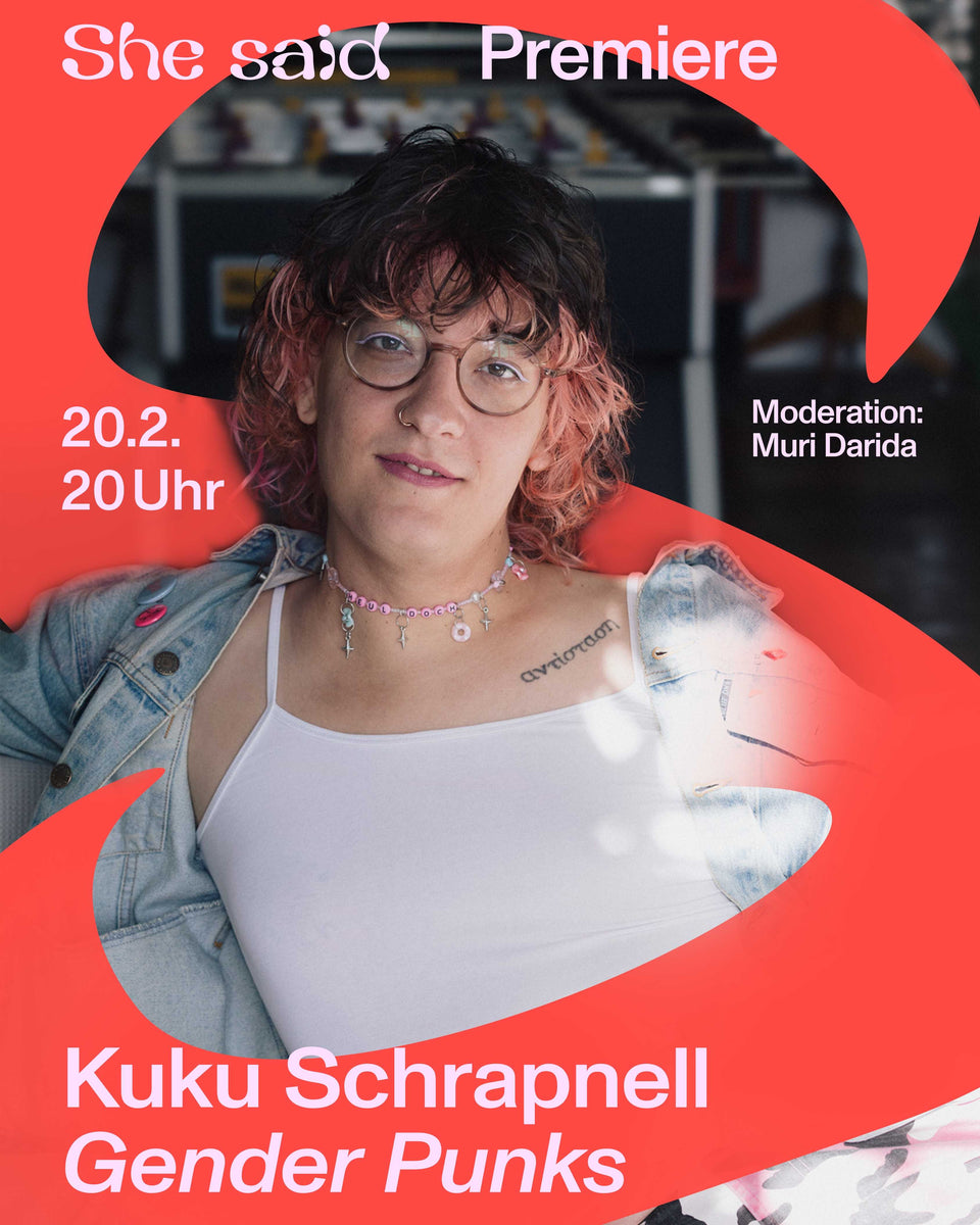 Lade das Bild in den Galerie-Viewer, Buchpremiere Kuku Schrapnell, "Gender Punks"
