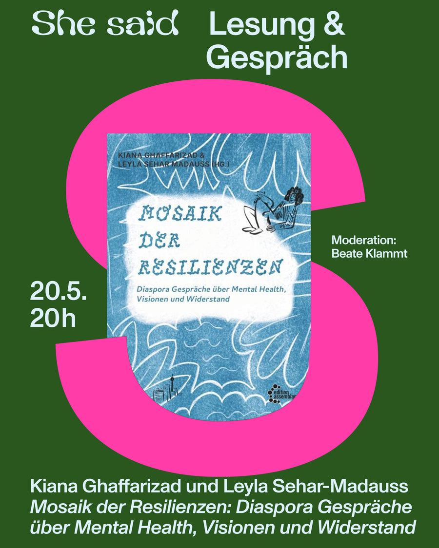 Lesung und Gespräch: Mosaik der Resilienzen