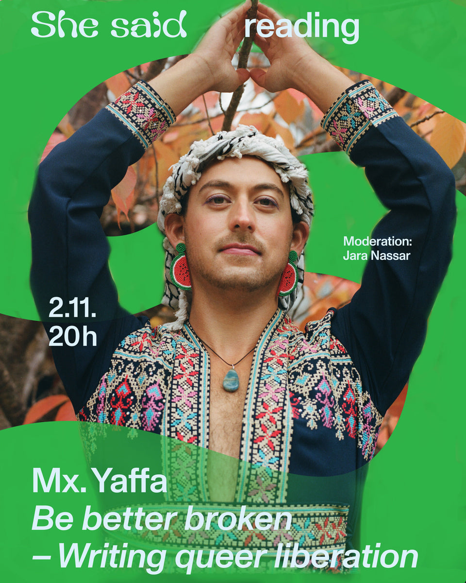 Lade das Bild in den Galerie-Viewer, Reading &amp; talk "Better be broken - writing queer resistance"
