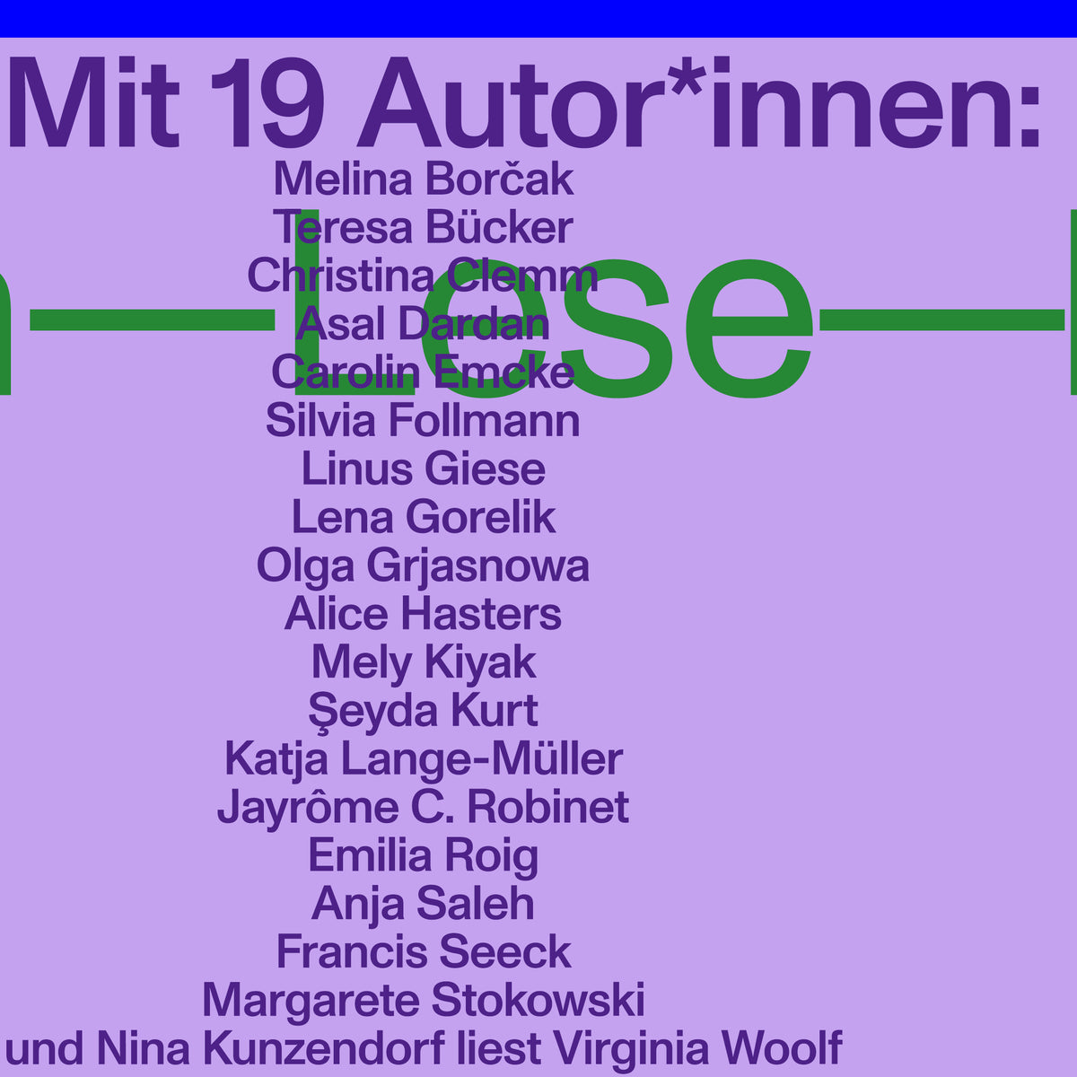 Lade das Bild in den Galerie-Viewer, Spenden-Lese-Marathon gegen Gewalt gegen Frauen
