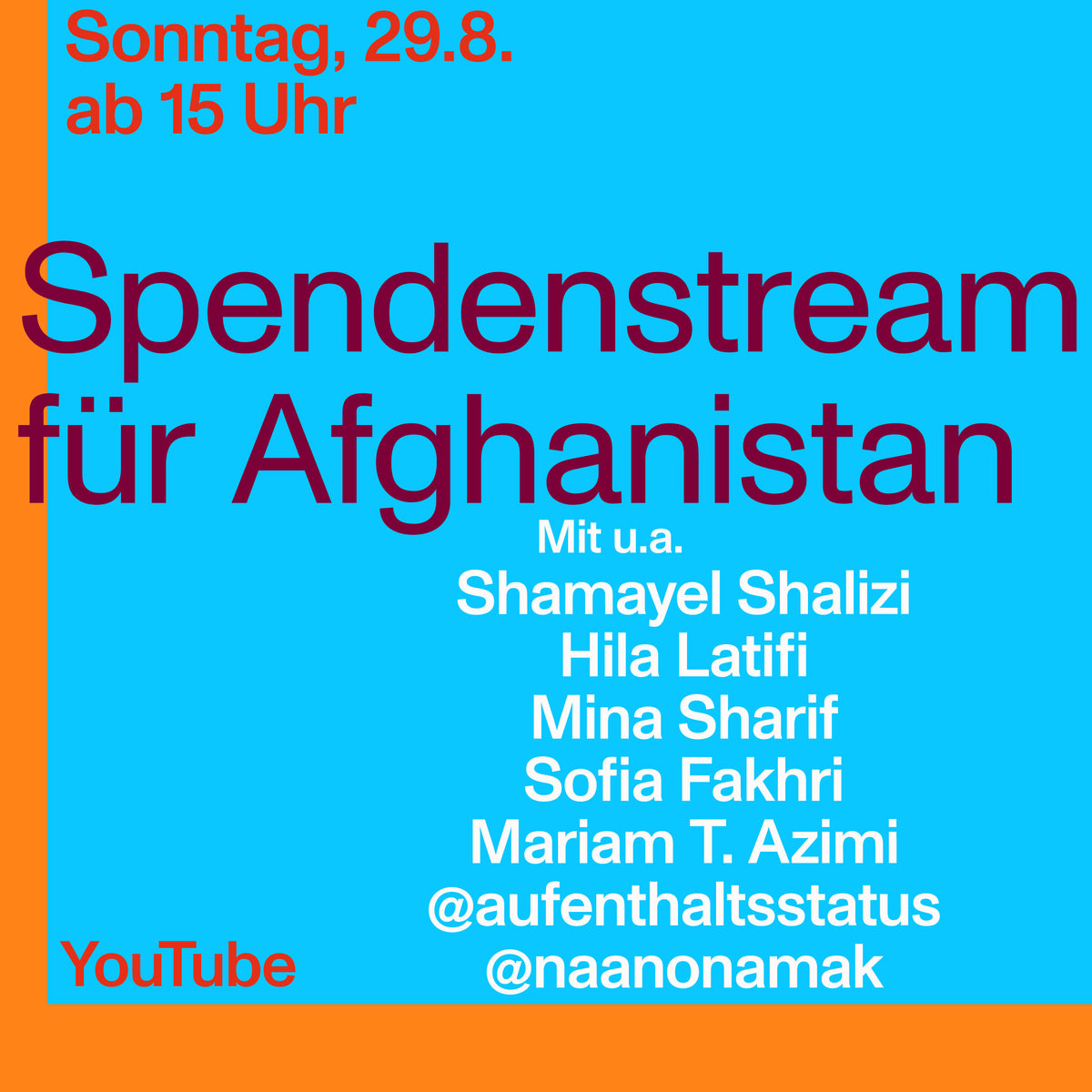 Lade das Bild in den Galerie-Viewer, Spendenstream für Afghanistan
